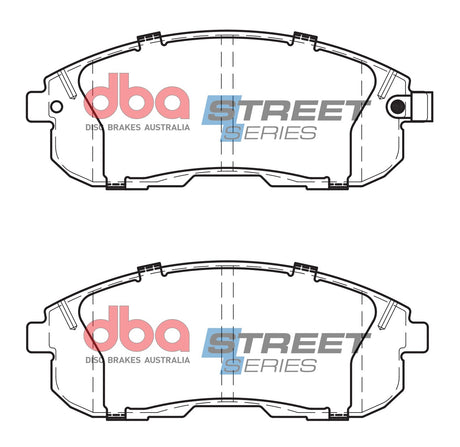Ss Street Series Brake Pads Nissan & Suzuki 1991-2014 Front DB1232SS - DBA | Universal Auto Spares