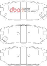 Xp Performance Brake Pads Mitsubishi Evo 7 8 Rear DB1238XP - DBA