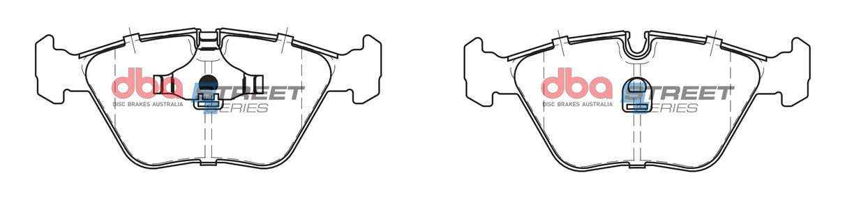 Ss Street Series Brake Pads Jaguar 1990-2003 Front DB1242SS - DBA