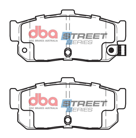 Ss Street Series Brake Pads Nissan 1991-2000 Rear DB1247SS - DBA | Universal Auto Spares