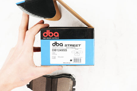 Ss Street Series Brake Pads Dodge/Mitsubishi & Proton 1991-2005 Front DB1249SS - DBA | Universal Auto Spares