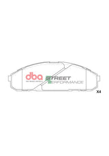 Sp Performance Brake Pads Nissan Patrol Gq EFI Twin Piston Calipers 1992-1997 Front DB1257SP - DBA