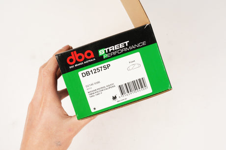 Sp Performance Brake Pads Nissan Patrol Gq EFI Twin Piston Calipers 1992-1997 Front DB1257SP - DBA | Universal Auto Spares