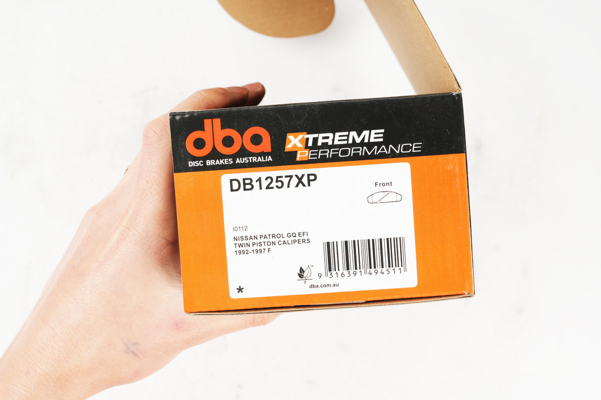 Xp Performance Brake Pads Nissan Patrol Gq EFI Twin Piston Calipers 1992-1997 Front DB1257XP - DBA