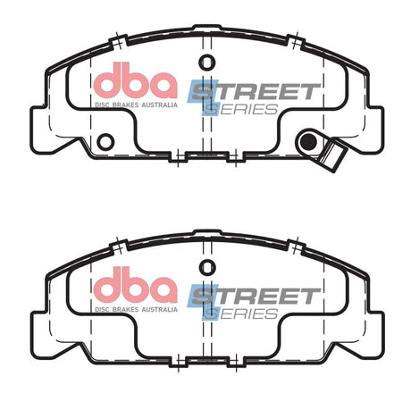 Ss Street Series Brake Pads Honda 1991-2000 Front DB1259SS - DBA | Universal Auto Spares