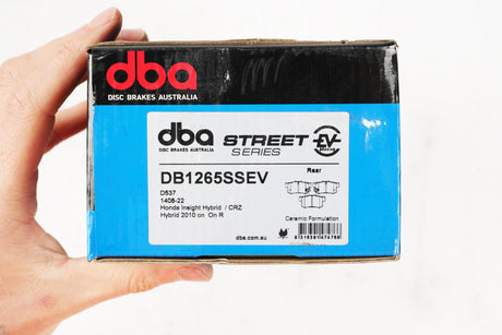 Ssev Street Series Brake Pads Honda Insight Hybrid/Crz Hybrid 2010 On Rear DB1265SSEV - DBA | Universal Auto Spares