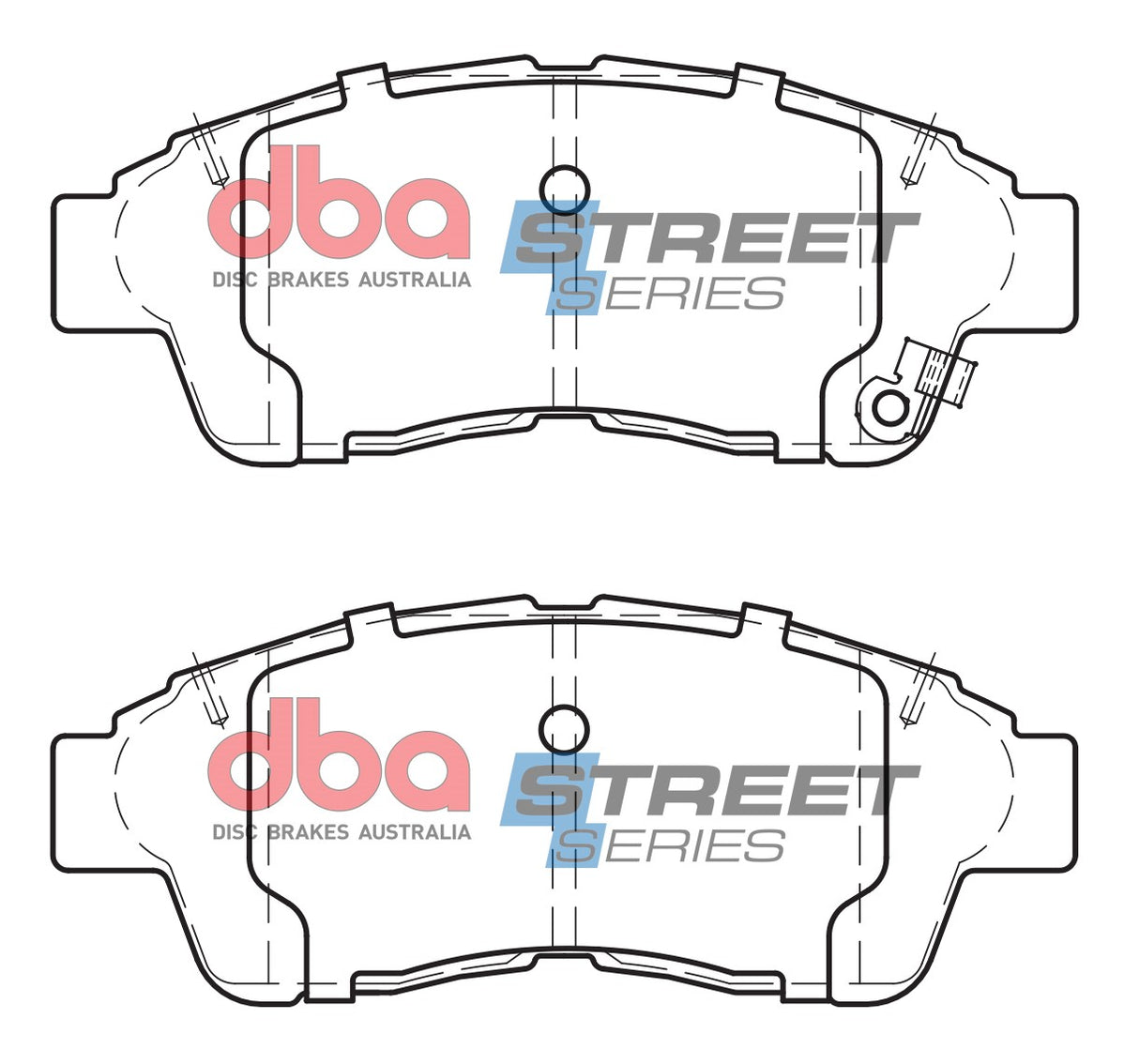 Ss Street Series Brake Pads Holden & Toyota 1991-2002 Front DB1267SS - DBA
