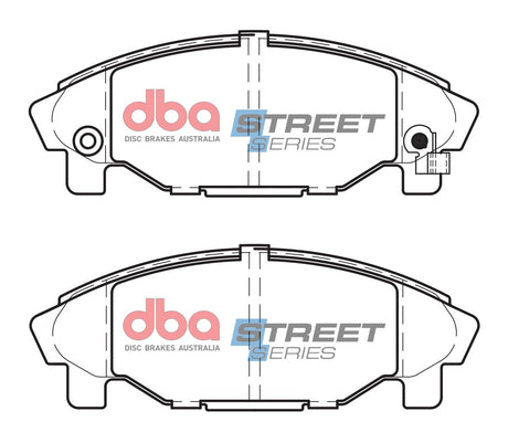 Ss Street Series Brake Pads Diahatsu Charade & Pyzar 1993-2000 Front DB1271SS - DBA | Universal Auto Spares