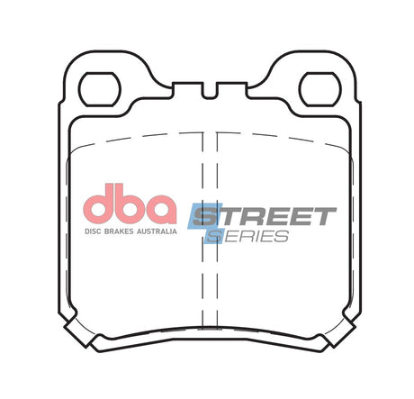 Ss Street Series Brake Pads Holden/Opel & Saab 1992-2003 Rear DB1273SS - DBA | Universal Auto Spares