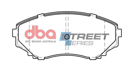 Ss Street Series Brake Pads Mazda 1995-2014 Front DB1274SS - DBA | Universal Auto Spares