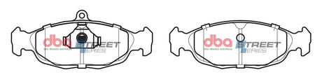 Ss Street Series Brake Pads Daewoo/Holden/Jaguar & Opel 1991-2002 Front(suits Wear Sensor DBAWS1143 ) DB1275SS - DBA | Universal Auto Spares