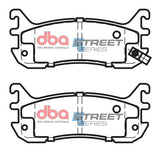Ss Street Series Brake Pads Mazdz Mx 5 1.8L 1993-2001 Rear DB1283SS - DBA