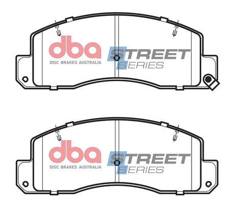 Ss Street Series Brake Pads Toyota Dyna/Coaster/Hino 300 Series 2015 On Front DB1293SS - DBA | Universal Auto Spares