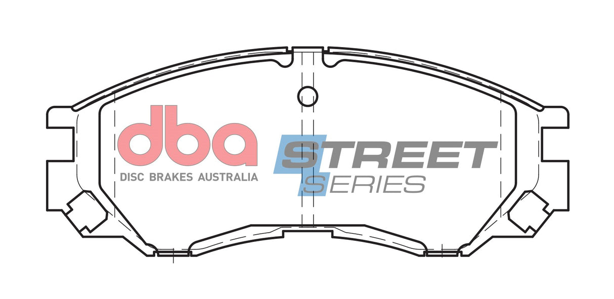 Ss Street Series Brake Pads Mitsubishi 1994-2014 Front DB1297SS - DBA
