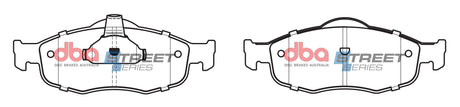 Ss Street Series Brake Pads Ford Coogar & Mondeo 1995-2004 Front DB1299SS - DBA | Universal Auto Spares