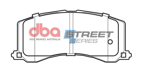 Ss Street Series Brake Pads Suzuki Baleno 1995-2001 Front DB1304SS - DBA | Universal Auto Spares