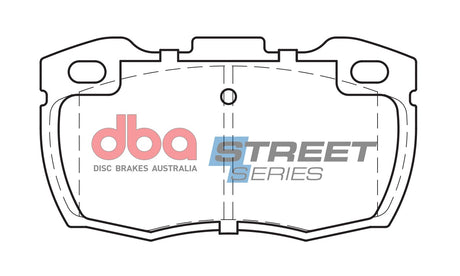 Ss Street Series Brake Pads Landrover Defender 1993-2014 Front DB1305SS - DBA | Universal Auto Spares