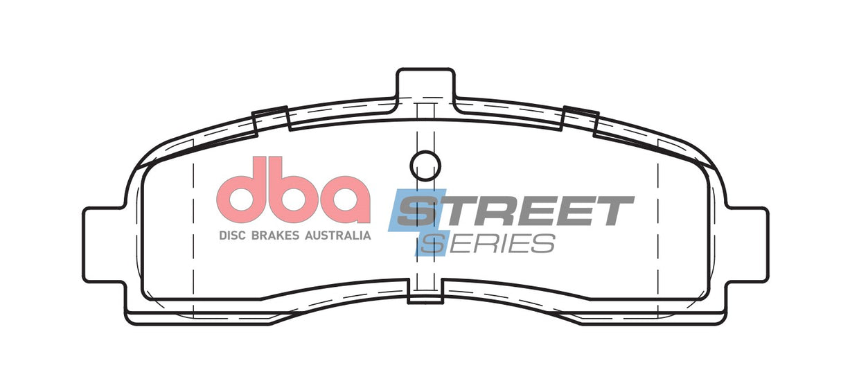 Ss Street Series Brake Pads Nissan Micra 1995-97 Front DB1307SS - DBA