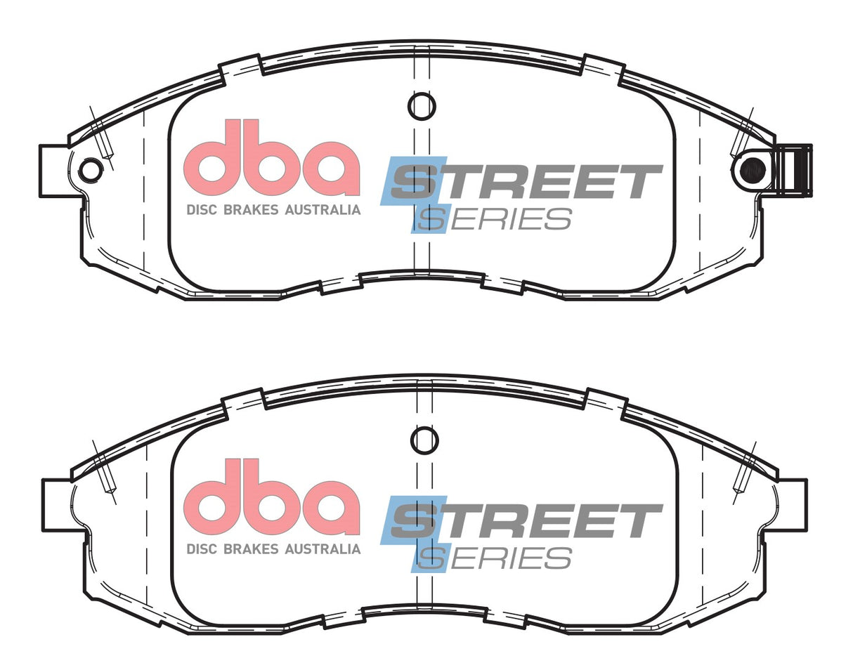 Ss Street Series Brake Pads Nissan Maxima & Stagea 1994-2003 Front DB1308SS - DBA