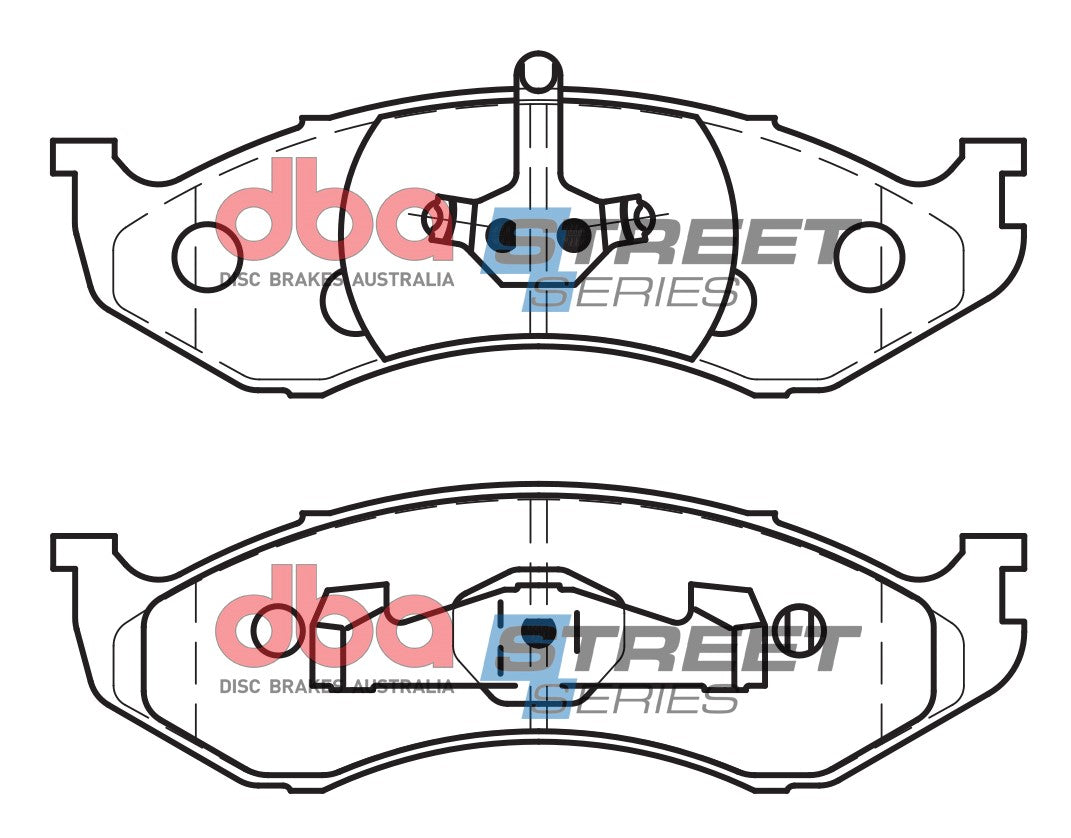 Ss Street Series Brake Pads Jeep & Kia 1990-2007 Front DB1311SS - DBA