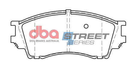 Ss Street Series Brake Pads Eunos/Ford & Mazda 1994-2014 Front DB1326SS - DBA | Universal Auto Spares