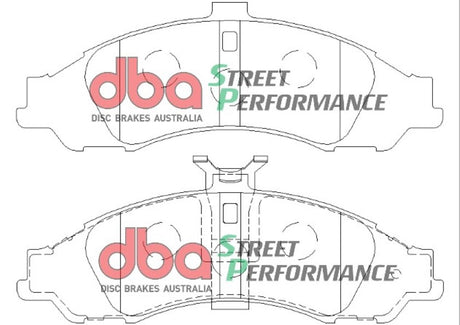 Sp Performance Brake Pads Holden 1997-2006 Front DB1331SP - DBA | Universal Auto Spares