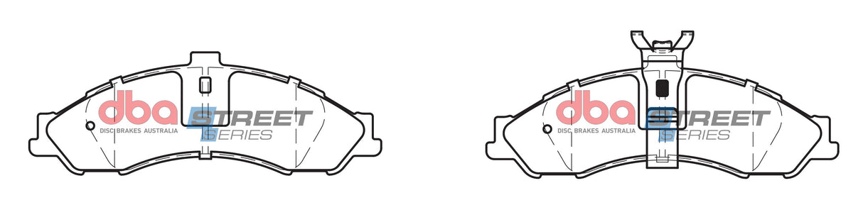 Ss Street Series Brake Pads Holden 1997-2014 Front DB1331SS - DBA