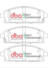 Sp Performance Brake Pads Honda/Isuzu & Nissan 1999-2014 Front DB1333SP - DBA