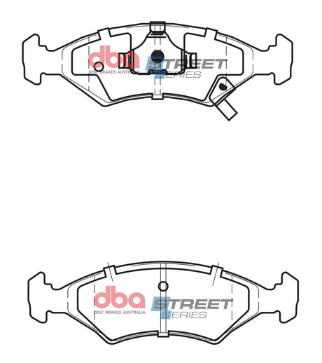 Ss Street Series Brake Pads Kia & Mazda 1996-2002 Front DB1335SS - DBA | Universal Auto Spares