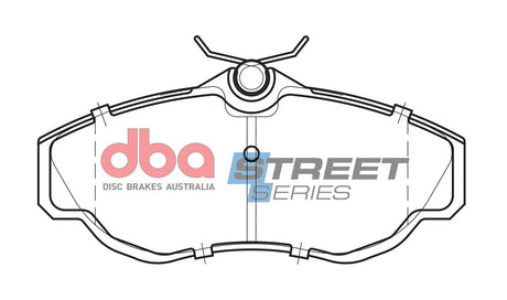 Ss Street Series Brake Pads Landrover DIscovery Es Hse & Range Rover 95-06 Front DB1336SS - DBA | Universal Auto Spares