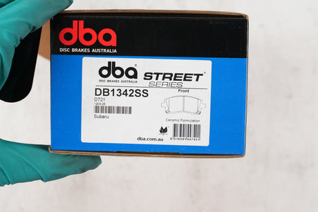 Ss Street Series Brake Pads Subaru 1996-2003 Front DB1342SS - DBA | Universal Auto Spares