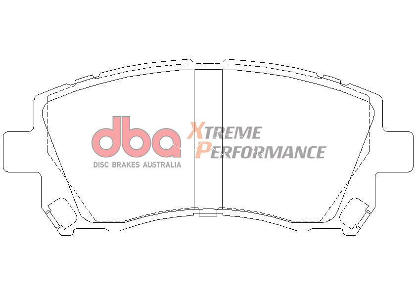 Xp Performance Brake Pads Subaru 1996-2003 Front DB1342XP - DBA