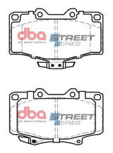 Ss Street Series Brake Pads Toyota 4 Runner VZN130 V6 1993-96 Front DB1346SS - DBA