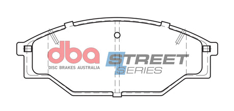 Ss Street Series Brake Pads Toyota 1982-2005 Front DB1350SS - DBA | Universal Auto Spares