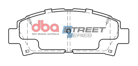 Ss Street Series Brake Pads Toyota 1993-2002 Front DB1352SS - DBA | Universal Auto Spares