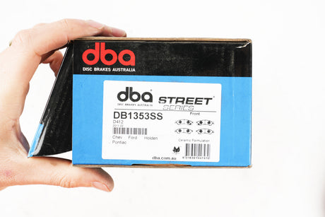 Ss Street Series Brake Pads Chev/Ford/Holden & Pontiac 1988-2002 Front DB1353SS - DBA | Universal Auto Spares