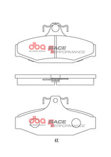 Race Brake Pads Chevrolet/Holden/Hsv Rear DB1354RP - DBA