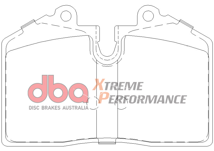 Xp Performance Brake Pads Hsv Vy Harrop Kit Rear DB1356XP - DBA