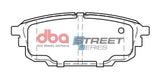 Ss Street Series Brake Pads Ford & Mazda 1998-2014 Rear DB1359SS - DBA