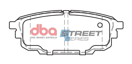 Ss Street Series Brake Pads Ford & Mazda 1998-2014 Rear DB1359SS - DBA | Universal Auto Spares