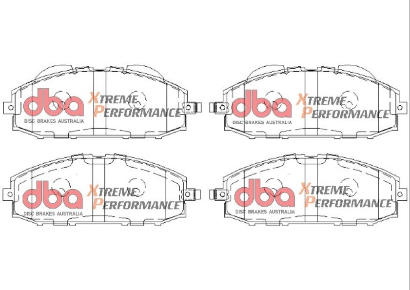 Sp Performance Brake Pads Nissan Patrol 1998-2014 Front R90 Approved DB1361SP - DBA