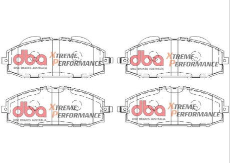 Sp Performance Brake Pads Nissan Patrol 1998-2014 Front R90 Approved DB1361SP - DBA | Universal Auto Spares