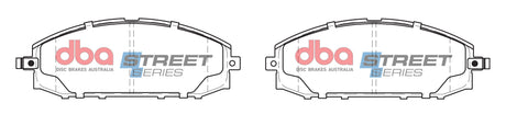 Ss Street Series Brake Pads Nissan Patrol 1998-2014 Front DB1361SS - DBA | Universal Auto Spares