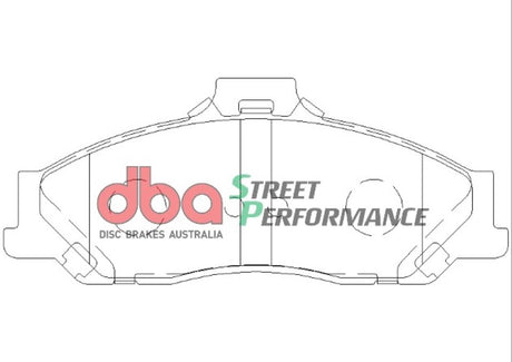Sp Performance Brake Pads Ford & Mazda 1999-2014 Front DB1366SP - DBA | Universal Auto Spares
