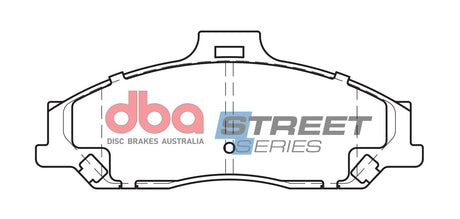 Ss Street Series Brake Pads Ford & Mazda 1999-2014 Front DB1366SS - DBA | Universal Auto Spares