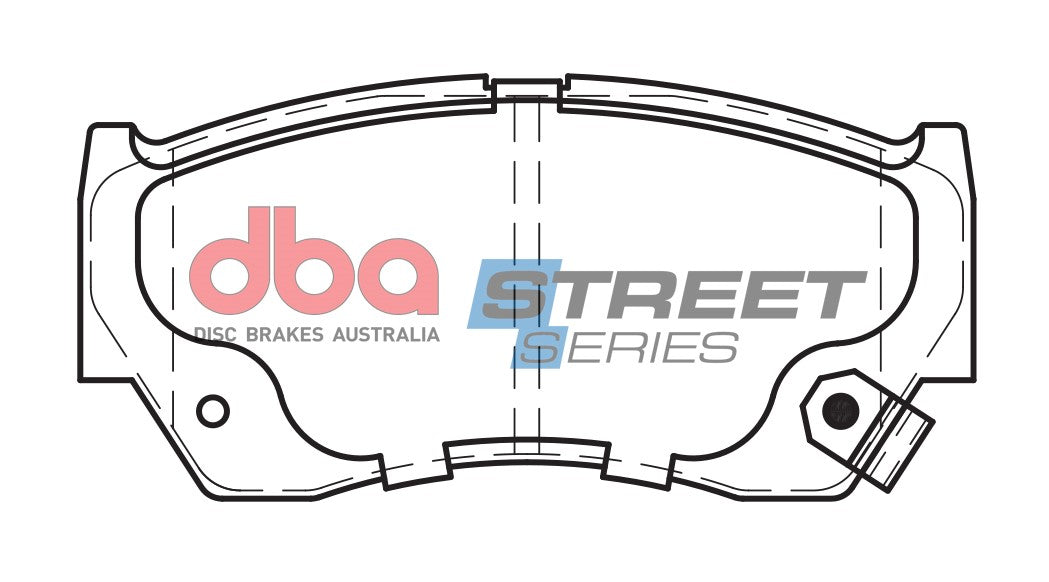 Ss Street Series Brake Pads Suzuki Baleno & Swift 1999-2014 Front DB1367SS - DBA