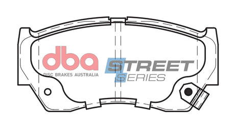 Ss Street Series Brake Pads Suzuki Baleno & Swift 1999-2014 Front DB1367SS - DBA | Universal Auto Spares