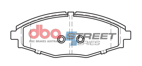 Ss Street Series Brake Pads Daewoo Lanos & Matiz 1997-2004 Front DB1368SS - DBA | Universal Auto Spares