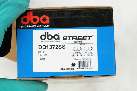 Ss Street Series Brake Pads Toyota 1994-2014 Front DB1372SS - DBA | Universal Auto Spares