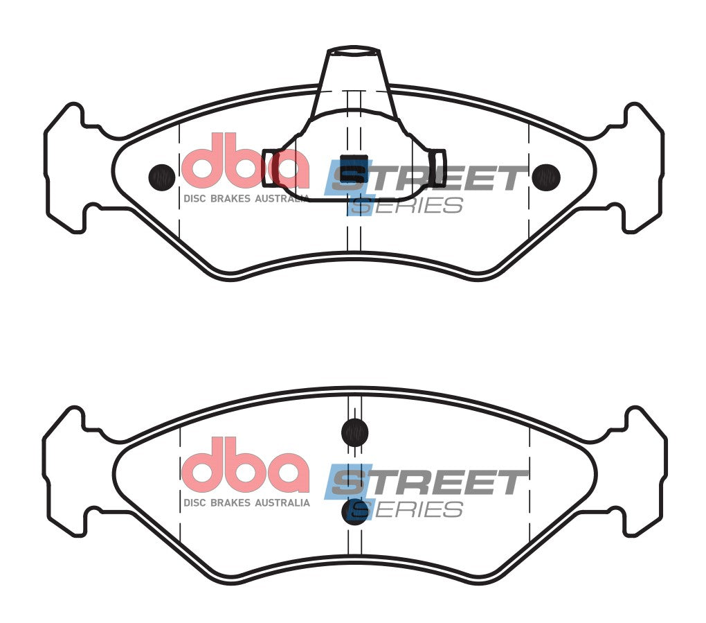 Ss Street Series Brake Pads Ford/Mazda 1996 2002 Front DB1373SS - DBA